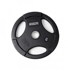 Olympijský pogumovaný kotouč IRONLIFE Deluxe 20 kg