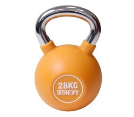 Urethanový kettlebell IRONLIFE 28 kg