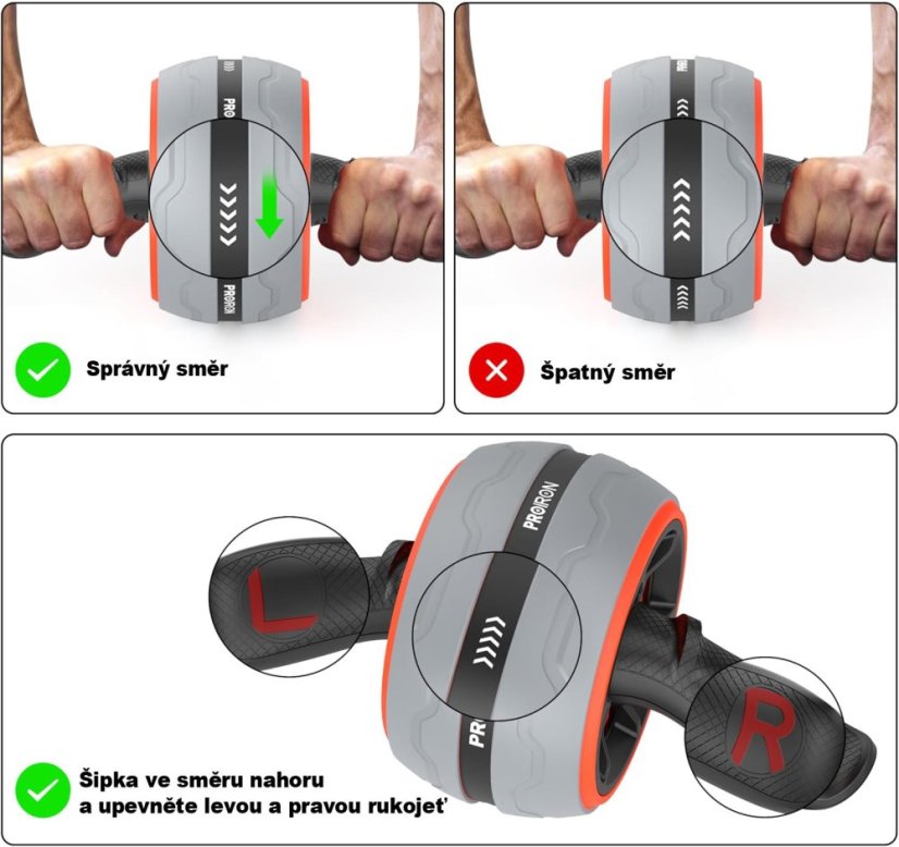 PROIRON; Power Wheel, sivý