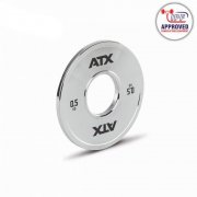 Calibrated disc ATX steel chrome plated 0,5 kg