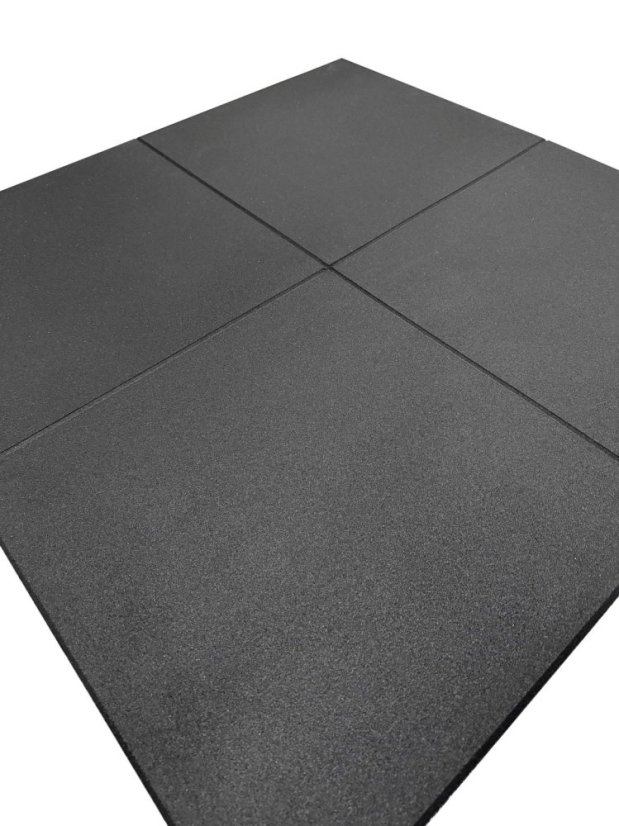 Sportovní podlaha GF RELIEF PREMIUM 30 mm, 100 x 100 cm černá