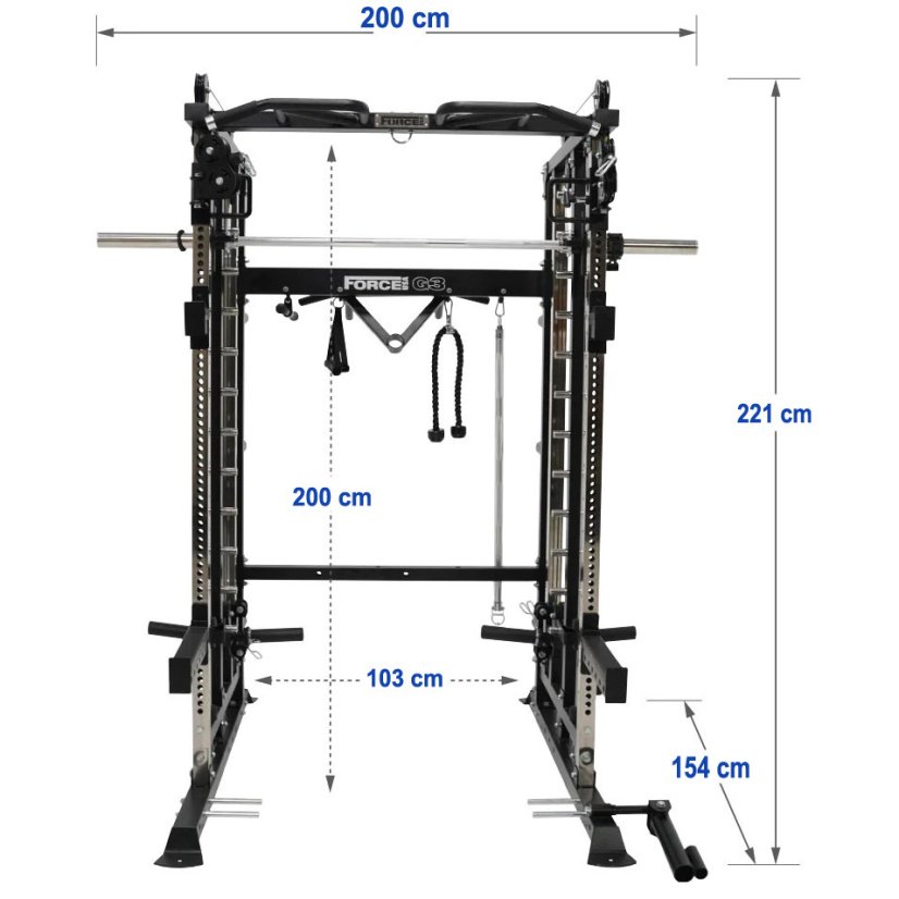 Posilovací stroj FORCE USA; G3 All-In-One Trainer V2