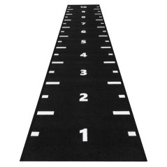 Sprint Track; Heavy Start & Finish, značky po 1bm, čísla, tl. 13 mm, černá, 1 m²