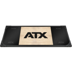 Platforma ATX LINE Deadlift II, Guma, 250 x 88 cm - logo, Classic