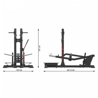 ATX LINE Belt Squat Machine - squats and dips machine