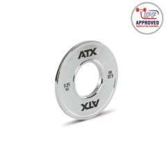 ATX LINE; Kalibrovaný kotouč ocelový pochromovaný 0,25 kg