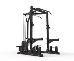 IRONLIFE; Squat Rack s kladkou + Multipress