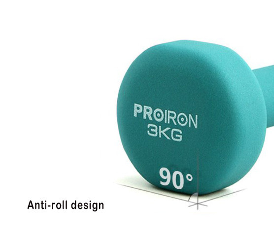 Sada jednoručných činiek PROIRON 2 - 5 kg + stojan