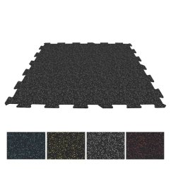 Sportovní podlaha SPORTEC puzzle 2.0, 6 mm, 15% EPDM