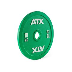 Kalibrovaný oceľový kotúč ATX RL 10 kg s reliéfnym povrchom