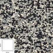 Sportovní podlaha GELMAT puzzle MAT, 15 mm, 80 % EPDM, šedá