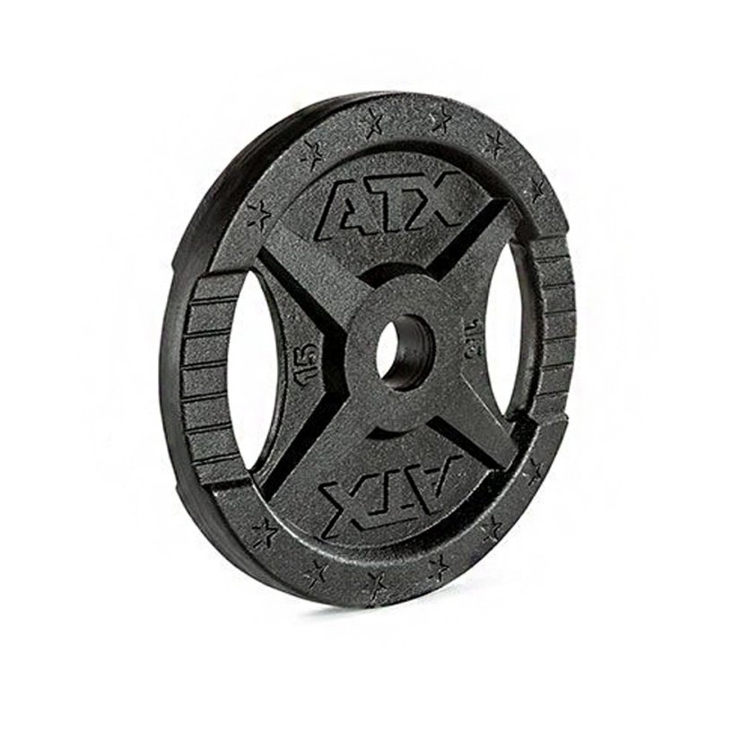  kotouč litinový ATX fitness 2-Grip 15 kg