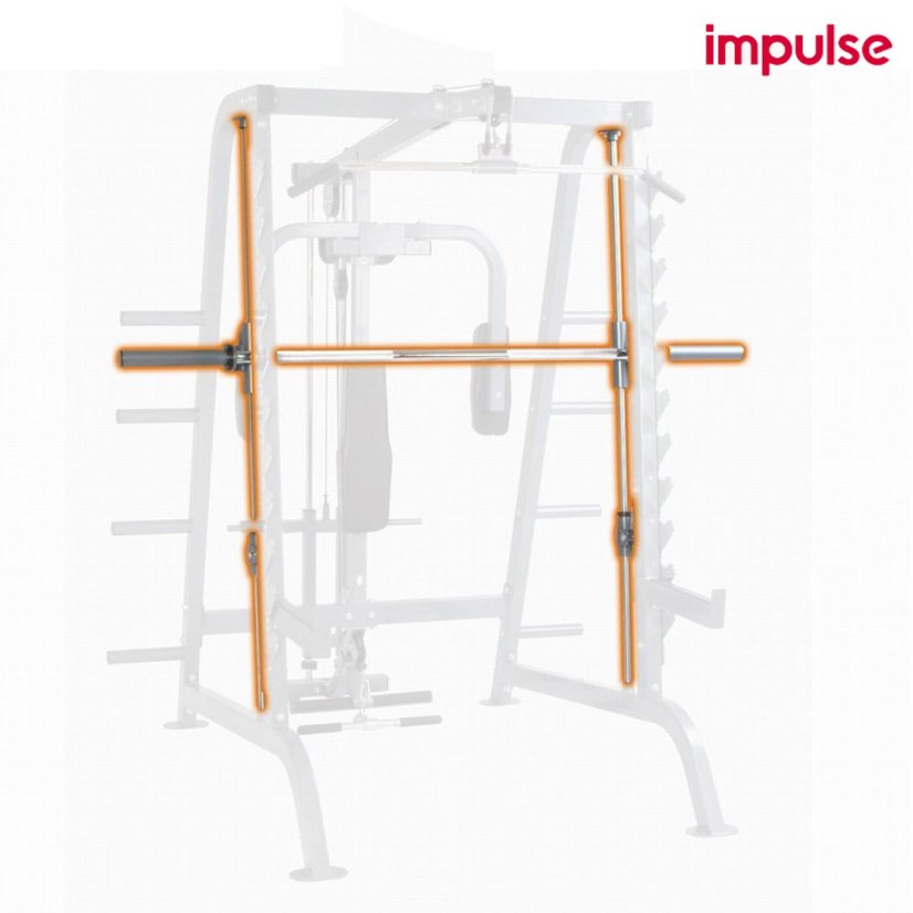 Multipress svodidla pro konstrukci IMPULSE FITNESS IF-HC