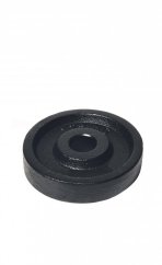 Činka s liatinovým kotúčom ARSENAL 1,25 kg, otvor 26 mm, ČIERNA