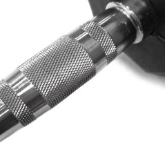 Hexa činka ARSENAL, pogumovaná s chromovaným madlem 47,5 kg