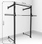 Wall Half Rack IRONLIFE, výška 195 cm, J-hooks, nosnosť 400 kg, hrúbka rámu 4 mm