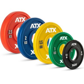 Frakčný uretánový kotúč ATX LINE Change Plates PU, 0,5 kg - BLACK