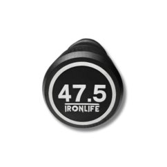 Pogumovaná jednoručná činka IRONLIFE 47,5 kg