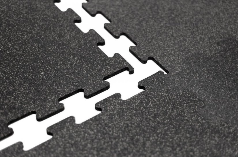 Sportovní podlaha EWMAT puzzle MAT, 10 mm, 10% EPDM - Varianta: Sportovní podlaha EWMAT puzzle, tl. 10 mm, 10% EPDM, Zelená, RAL 6017
