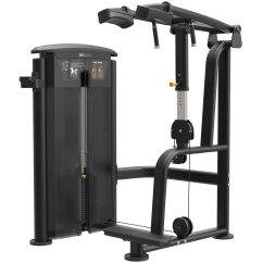 Posilovací stroj IMPULSE Calf Raise - černý rám + černé čalounění