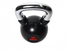 Kettlebell IRONLIFE 6 kg, rubberized