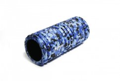 Masážní pěnový válec dutý IRONLIFE 33 x 14 cm, BLUE