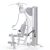 Posilovací stroj Home Gym TUFF STUFF AXT-225 + kladkové adaptéry RIG