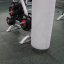 Podlaha SPORTEC STYLE PURCOLOR tl. 30 mm, 85% EPDM - Varianta: Style 50x50cm, Pur Color 85%, 30 mm, světle šedá