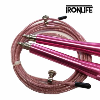 Švihadlo IRONLIFE Speed rope 300 cm PINK