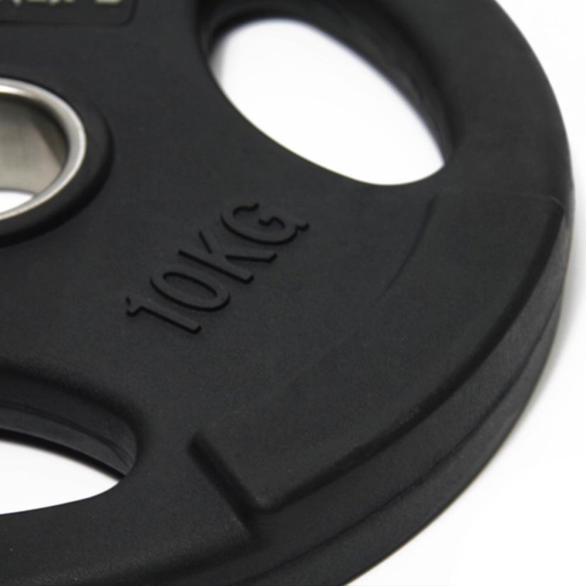 Olympic rubberized disc IRONLIFE Deluxe 10 kg