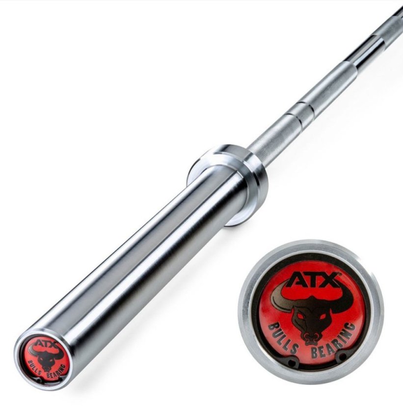 Profesionálna olympijská tyč ATX Bulls Bearing Bar - MK 2200/50 mm