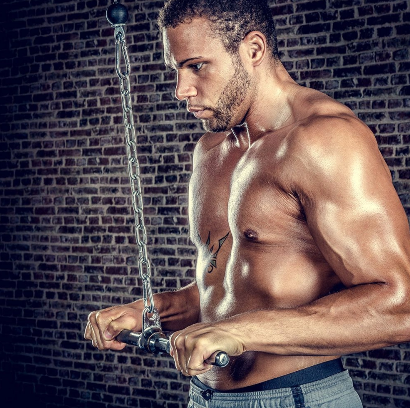 Rovný adaptér biceps/triceps ATX LINE kĺb, 50 cm