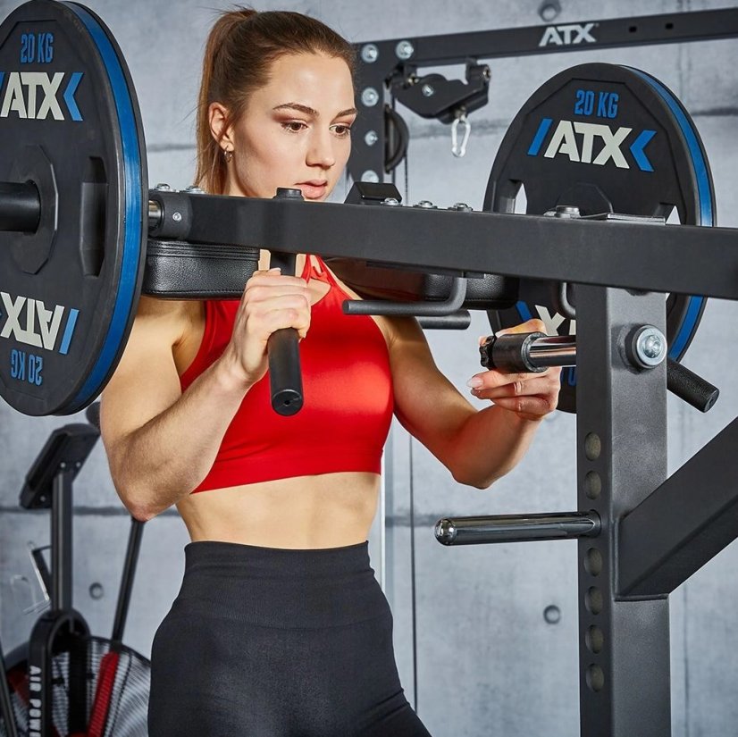 ATX LINE Lever Arm Squat and Calf Strengthening Machine