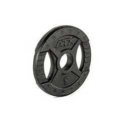 Litinový kotouč ATX LINE 2-Grip 5 kg, otvor 50 mm