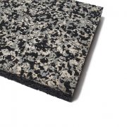 Sportovní podlaha GELMAT puzzle MAT, 10 mm, 80 % EPDM, šedá