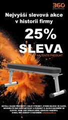 Rovná skladacia lavica IRONLIFE