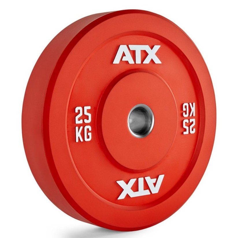 Kotouč BUMPER ATX LINE 25 kg - ČERVENÝ