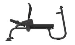 IMPULSE; AB bench - posilovač břicha, BLACK
