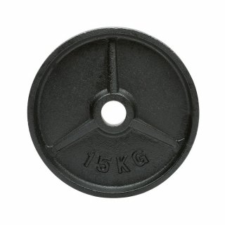 Cast iron disc ATX LINE 15 kg, diameter 50 mm