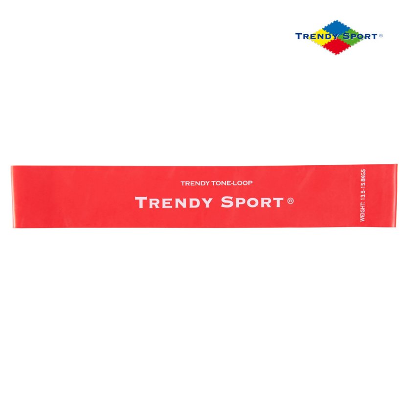 Fitness odolnosť gumy TRENDY Tone-Loop, silná