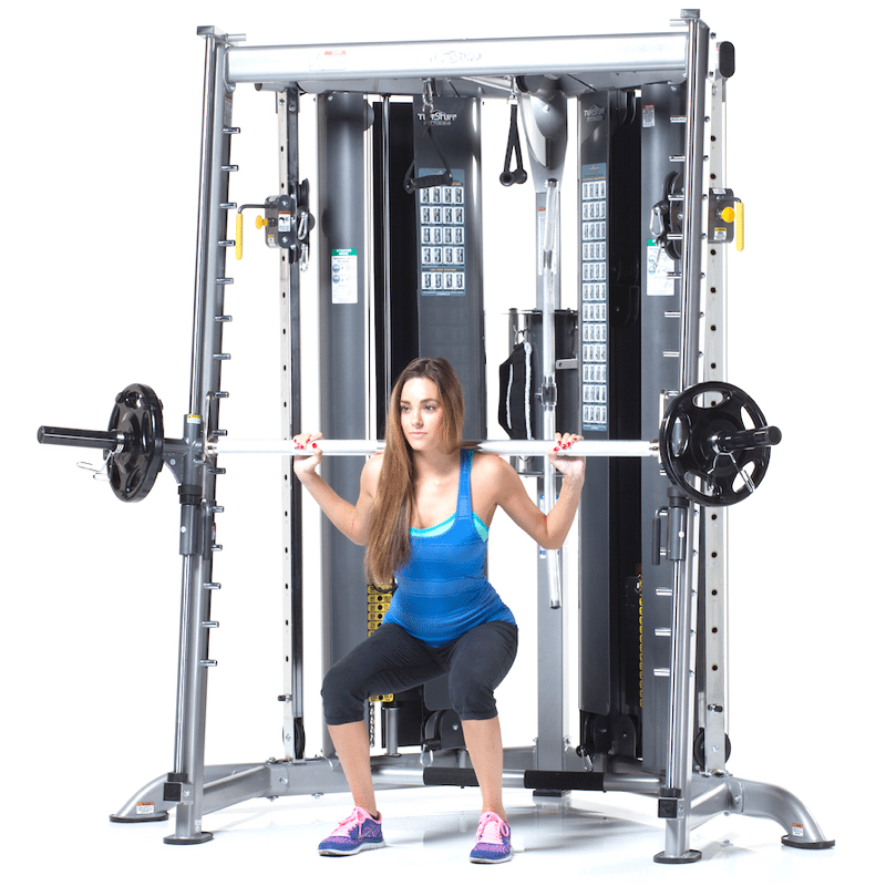 Rohový posilovací stroj TUFF STUFF CXT-200 + multipress