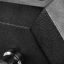 Jednoručná činka HEXA ATX LINE 27,5 kg, pogumovaná + chróm