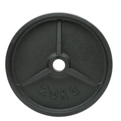 Cast iron disc ATX LINE 20 kg, diameter 50 mm