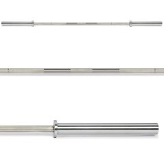 Olympijská tyč certifikovaná IPF ATX LINE Raw Powerlifting Bar