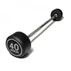 Obojručná činka rovná IRONLIFE 40 kg