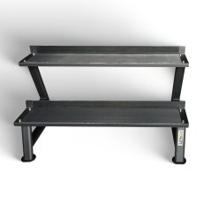 IRONLIFE; Kettlebell and hexa dumbbell stand, black