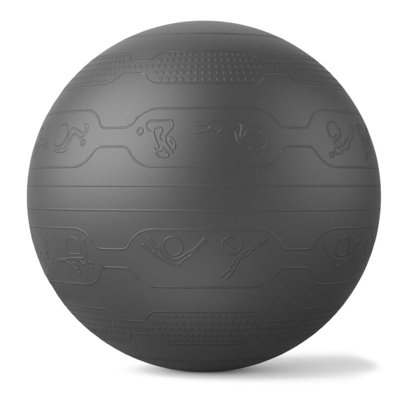 PROIRON Yoga Ball Embos - 65 cm, black