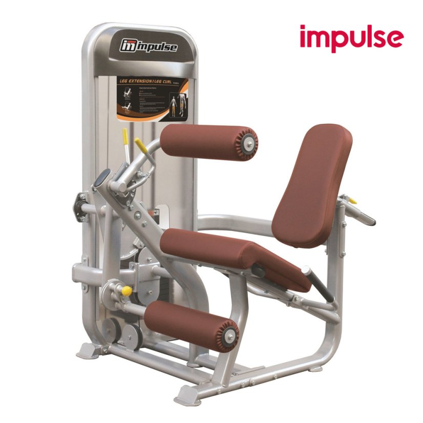 Posilovací stroj předkopávání / zakopávání v sedě IMPULSE Plamax