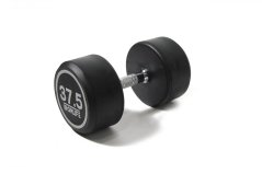 Jednoruční činka pogumovaná IRONLIFE 37,5 kg