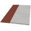 Rovný koncový profil SPORTEC 100 x 25 cm, 4,7 kg - Varianta: Koncový profil 1000 x 250 mm, černá